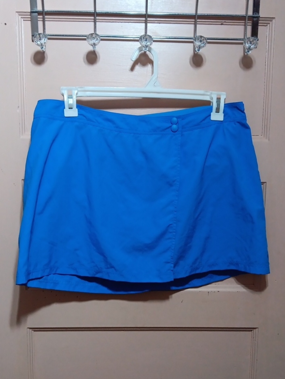 Lands' End Electric Blue Women's Sporty Skort